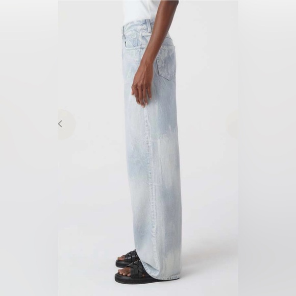 Closed $410 Nikka Marble Jeans 🌸 Wide Leg 🌼 Mid-waist 🌼 Size 24 🌸 EUC 🌼 Sold Out - Picture 3 of 8